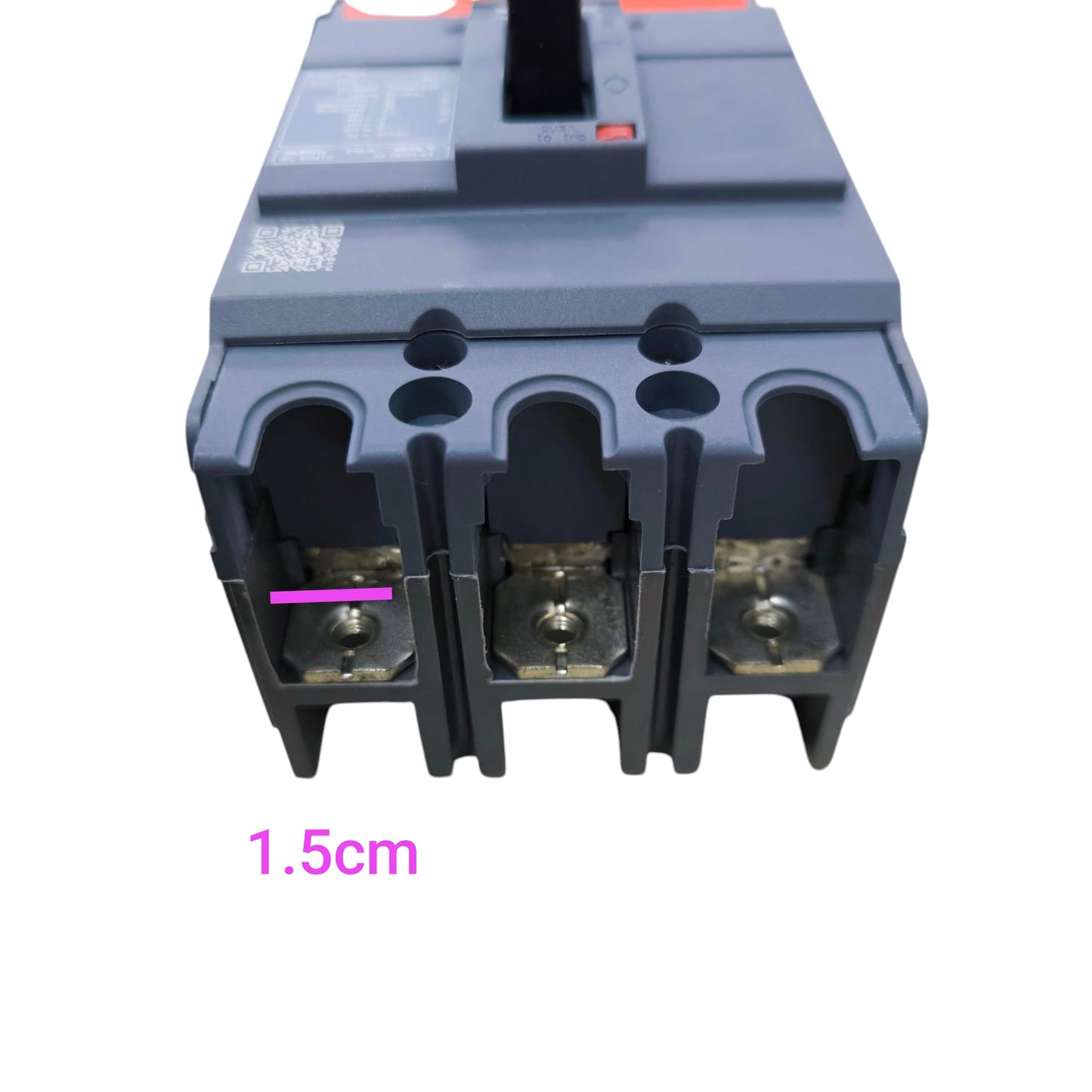 Schneider 75A 3 Pole 5KAIC 220V 100AF Industrial Circuit Breaker Type MCCB Molded Case Circuit Breaker Easy Pact EZC100F3075