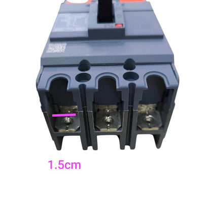 Schneider 75A 3 Pole 5KAIC 220V 100AF Industrial Circuit Breaker Type MCCB Molded Case Circuit Breaker Easy Pact EZC100F3075