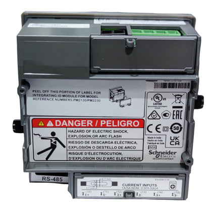 Schneider Digital Power Meter METSEPM2220 3 Phase 35 to 480V AC And 20 to 277V AC Between Phases and Neutral Easy Logic PM2220 Electx Electrical Supply
