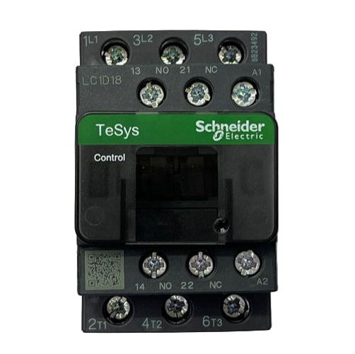 Schneider Magnetic Contactor GRAY 18A 220V electrical control component with screw terminals