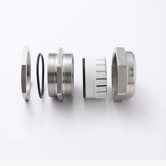 McGill Stailess Cable Gland 10-14mm PG Series, PG16 Stainless Steel Gland Nickel Brass Plated