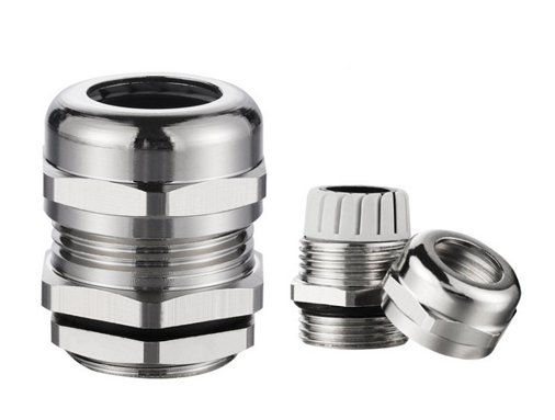 McGill Stailess Cable Gland 10-14mm PG Series, PG16 Stainless Steel Gland Nickel Brass Plated