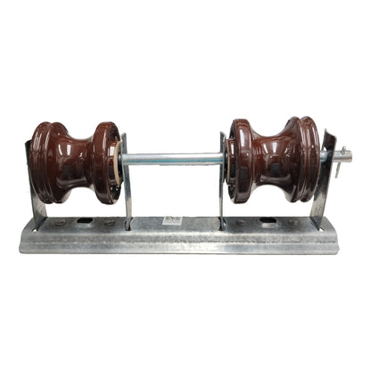 Secondary Rack 2 Wire with Spool Insulator Ceramic for Cable Management