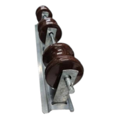 Secondary Rack 3 Wire with Spool Insulator Ceramic Porcelain