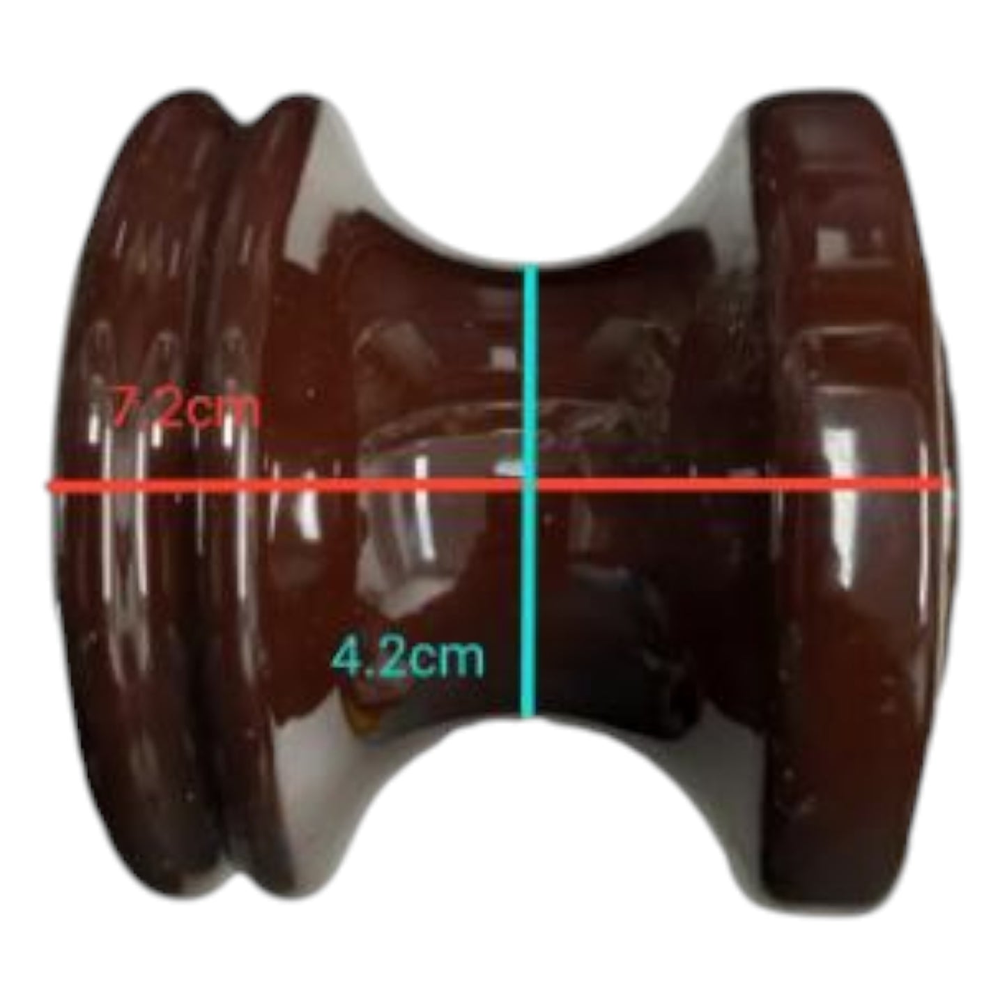 Secondary Rack 3 Wire with Spool Insulator Ceramic Porcelain