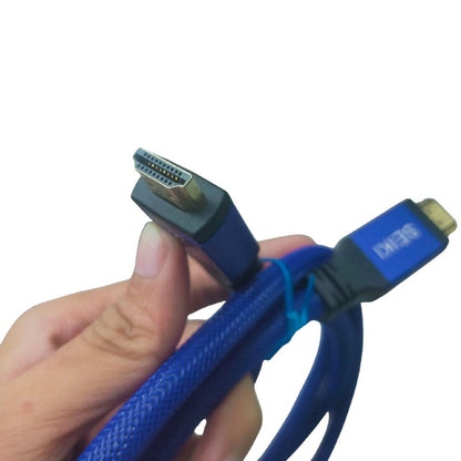 Seiki HDMI Cable 2.0 Durable and Reliable Audio/Video Cables 2 Meters Blue