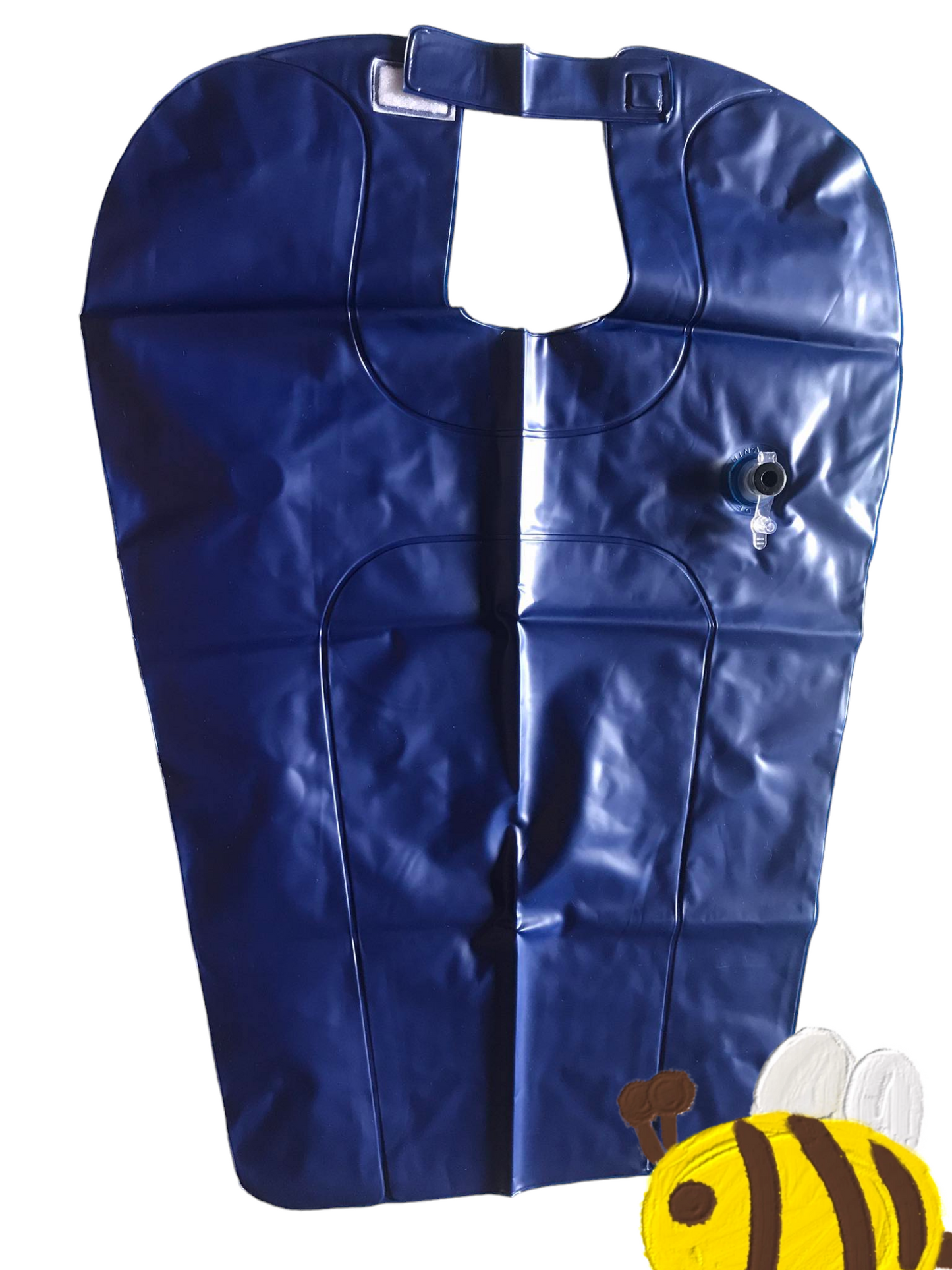 Shampoo Tray Inflatable PVC Blue