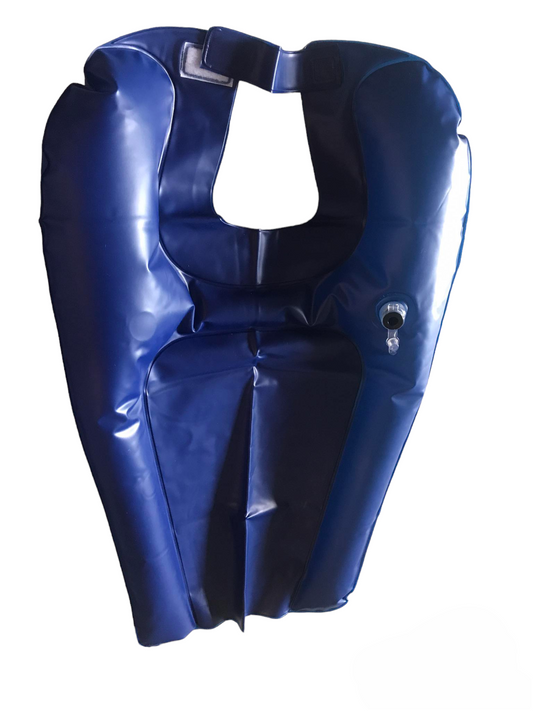 Shampoo Tray Inflatable PVC Blue