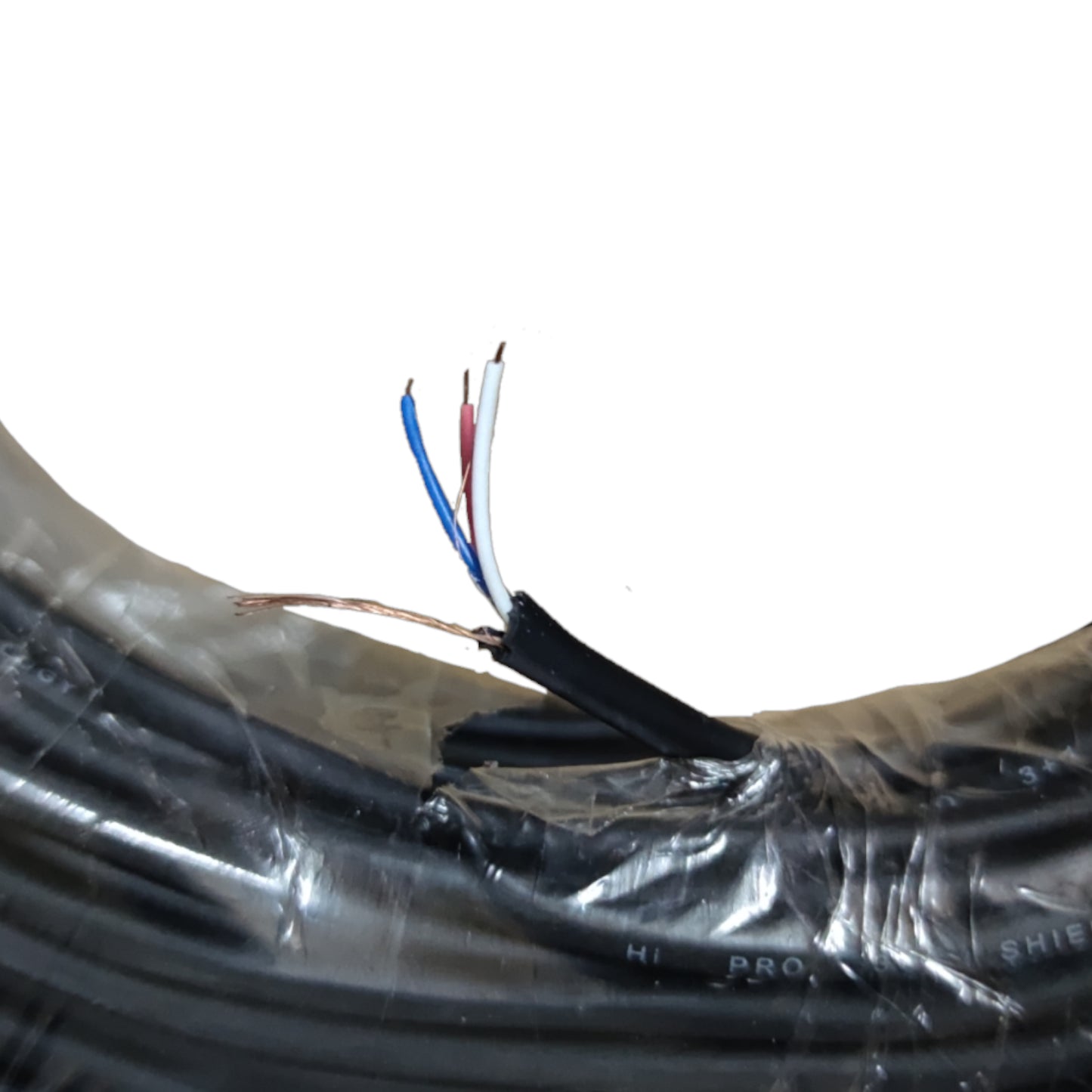 Shielded Stranded Wire 3+1 AWG 26 100 Meters per Roll , Shielded Cable Shielded Wire