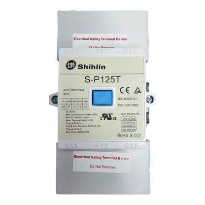 Shihlin electrical safety terminal barrier device on a white background