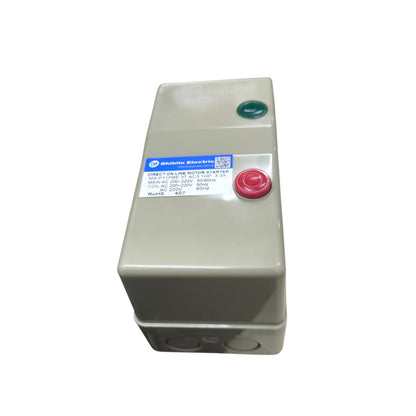 Shihlin Magnetic Starter 3.3A 1 HP 3 Phase 220V MS-P11PBE 2.5A 3.3A 4.1A