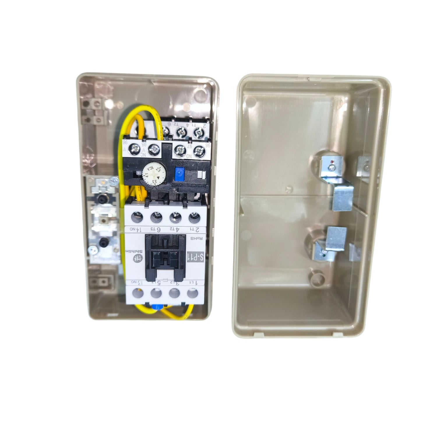 Shihlin Magnetic Starter 3.3A 1 HP 3 Phase 220V MS-P11PBE 2.5A 3.3A 4.1A