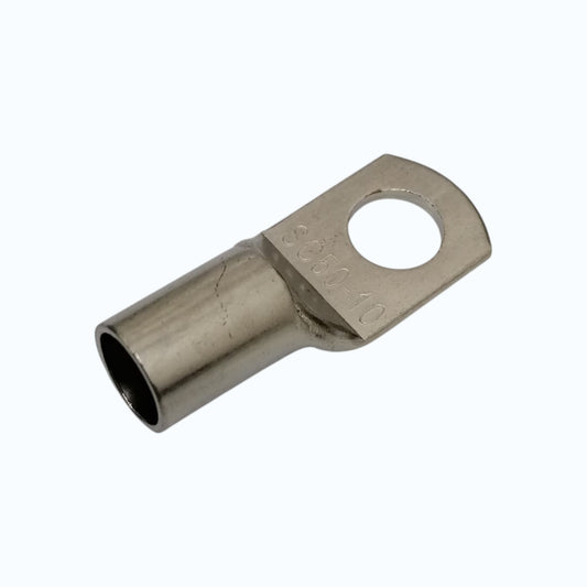 Short Barrel Terminal Lugs, Ring Type for 38mm²-50mm² Wire Size 1 cm or 3/8 stud size SC50-10