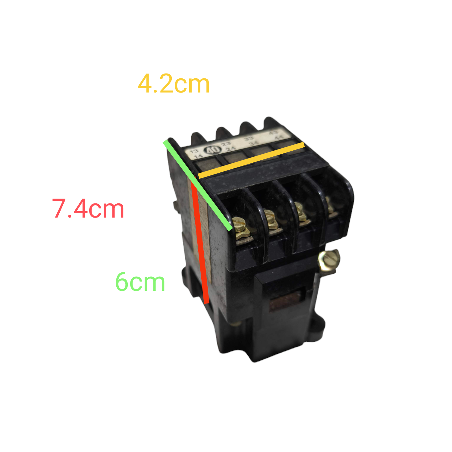 Siemens Magnetic Contactor 4NO 10A 220V 3TA68 00-7Q Electx Electrical SUpply 1