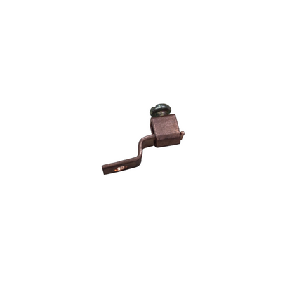 Small metal lever with a cylindrical component on a white background Solderless Terminal Lugs 3.5mm - 5.5mm Wire Size Copper, SA-25