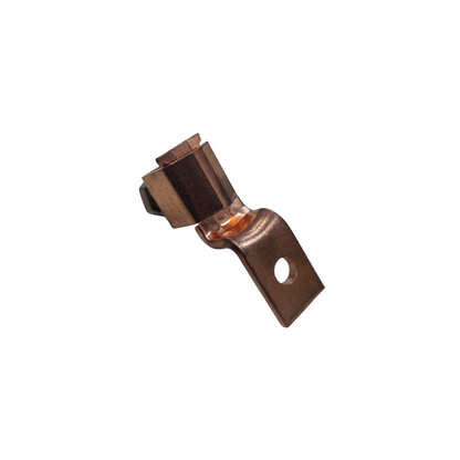 Metallic component on a white background Solderless Terminal Lugs 38mm-50mm Wire Size Copper, AWG1/0 SA-125 Electx Electrical Supply