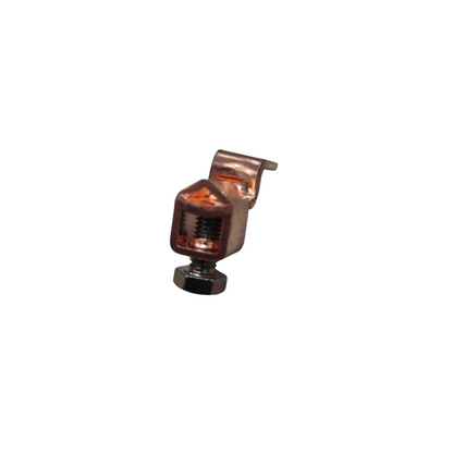 Small metallic object on a white background Solderless Terminal Lugs 38mm-50mm Wire Size Copper, AWG1/0 SA-125 Electx Electrical Supply