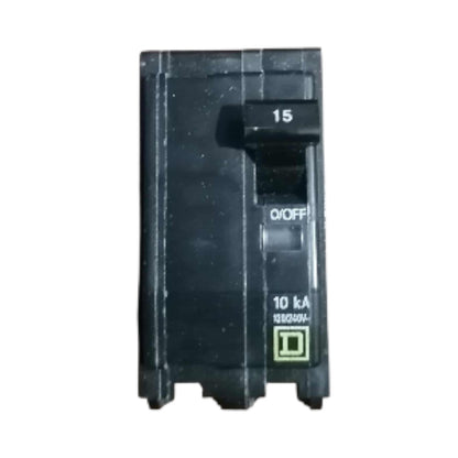 Square D 15A 2P 10KAIC 220V Bolt On Circuit Breaker SE-QOB215