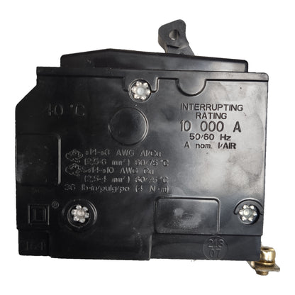 Square D 15A 2P 10KAIC 220V Bolt On Circuit Breaker SE-QOB215