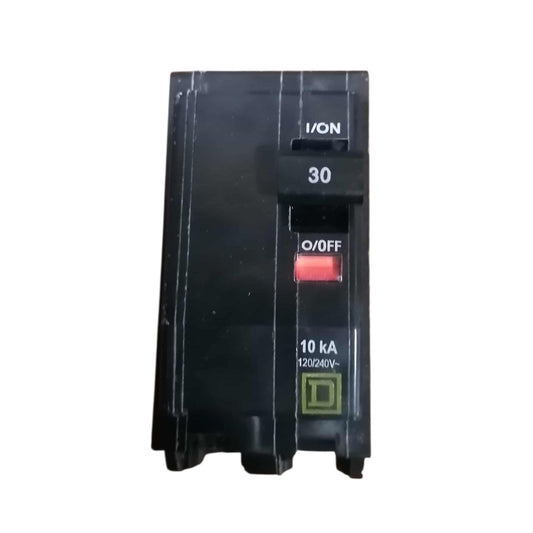 Square D 30A 2P 10 KAIC 220V Bolt On Circuit Breaker SE-QOB230