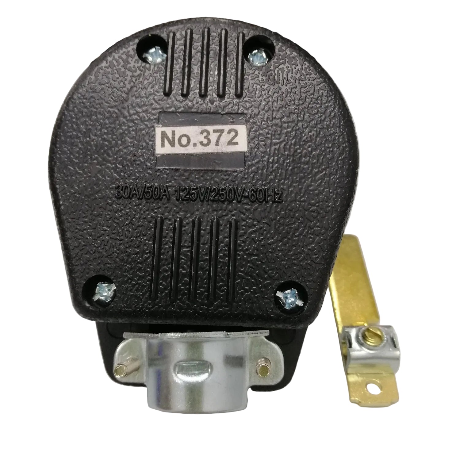 Surer No.372 NEMA 6-50P Grounding Right Angle Plug 50A 250V 2P 3Wire