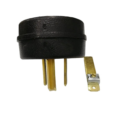 Surer No.372 NEMA 6-50P Grounding Right Angle Plug 50A 250V 2P 3Wire