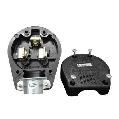 Surer No.372 NEMA 6-50P Grounding Right Angle Plug 50A 250V 2P 3Wire