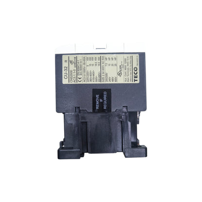 Teco Magnetic Contactor 1NO+1NC 24V AC Coil CU-32 Non Reversing 1a 1b Ith60A Electx Electrical Supply