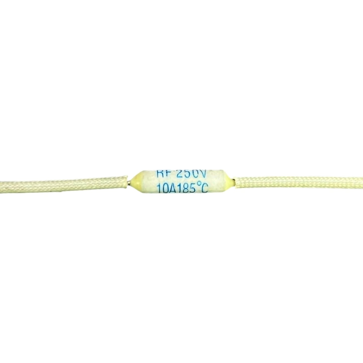 Thermal Fuse 185 Degrees Celsius 10A 250V Ceramic Type TF185C10A 
