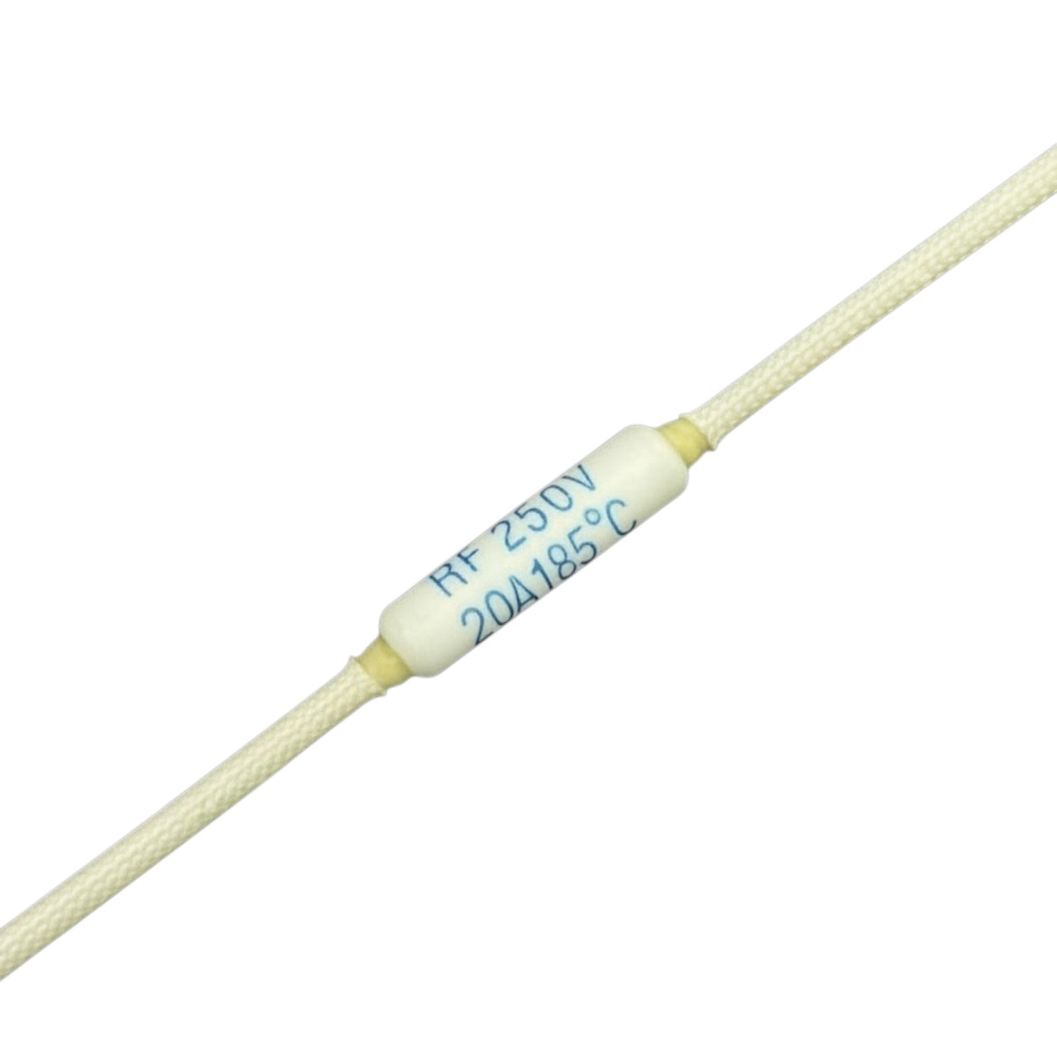 Resistance thermometer with visible markings on a white background