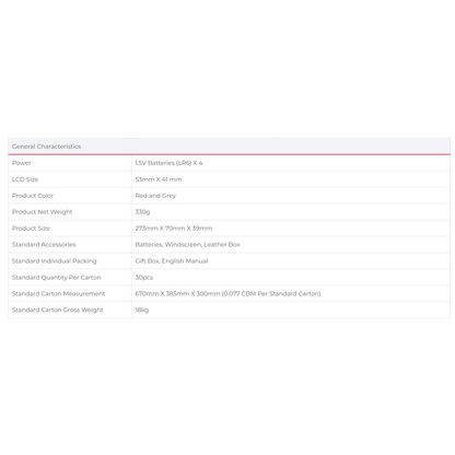 UNI-T Digital Sound Meter UT-352 130dB Max
