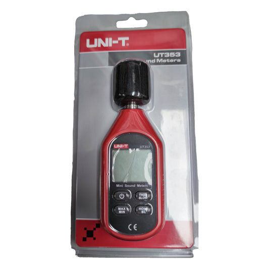 UNI-T Digital Decibel Tester UT353 Sound Meters, Decibel Meter Reading 30 to 130dB Electx Electrical Supply