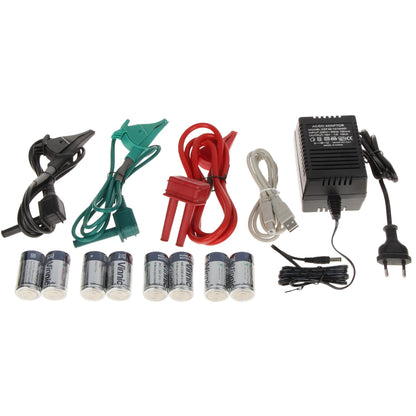 UNI-T UT513A insulation tester 500V to 5000V with accessories including cables and batteries UNI-T Digital Insulation Resistance Testers UT513A 500V TO 5000V AC Electx Electrical Supply