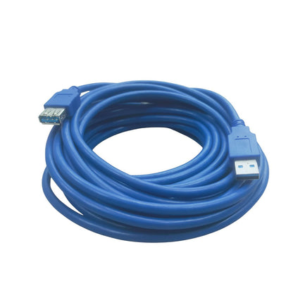 USB 3.0 Male to Female Extension Cable High Speed Blue 9 Meters