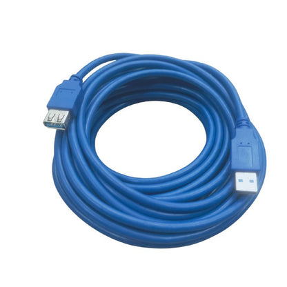 USB 3.0 Male to Female Extension Cable High Speed Blue 9 Meters