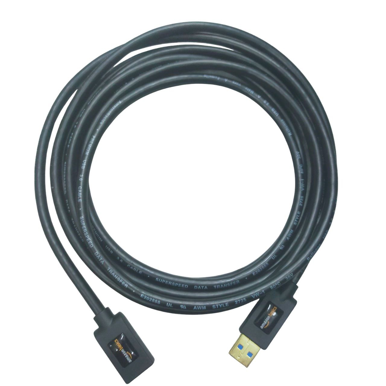 USB Male to USB Female 3.0 Amazon Basic 3 Meters