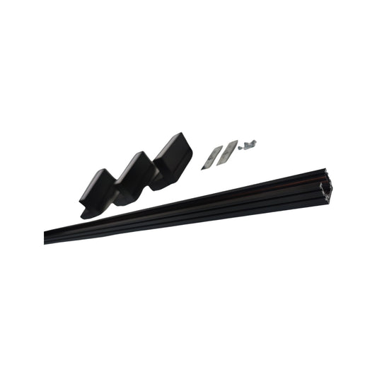 ILLUMIQ TERRA Magnetic Track Light 1 Meter 26mm with 3pcs 6W LED Foldable Flood Daylight 6500K 220V
