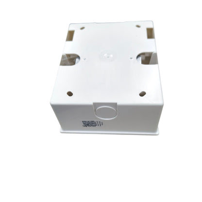 ZY 4 Ways Distribution Box Surface Type Plastic Base, 2-4 Ways Panel Board for Miniature Circuit Breaker, Panel Box, Electrical Box