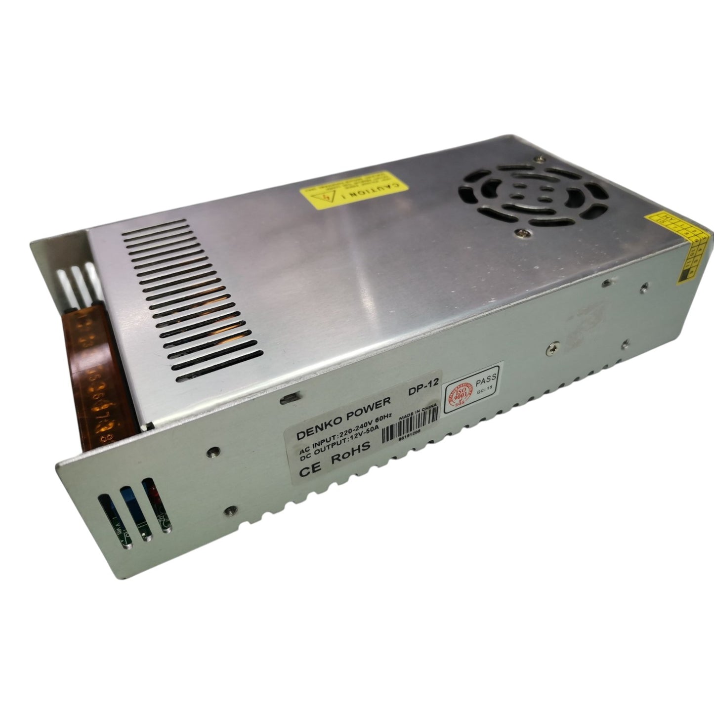 Denko Power DP-12 power supply unit on a white background