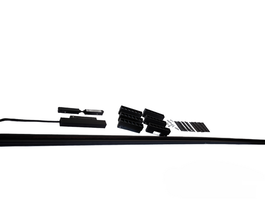 Magnetic Track Light 2 Meters 26mm with 6 pcs 6W Grille Track Light Daylight 6500K and Power Supply 100W 220V ( ILLUMIQ TERRA)