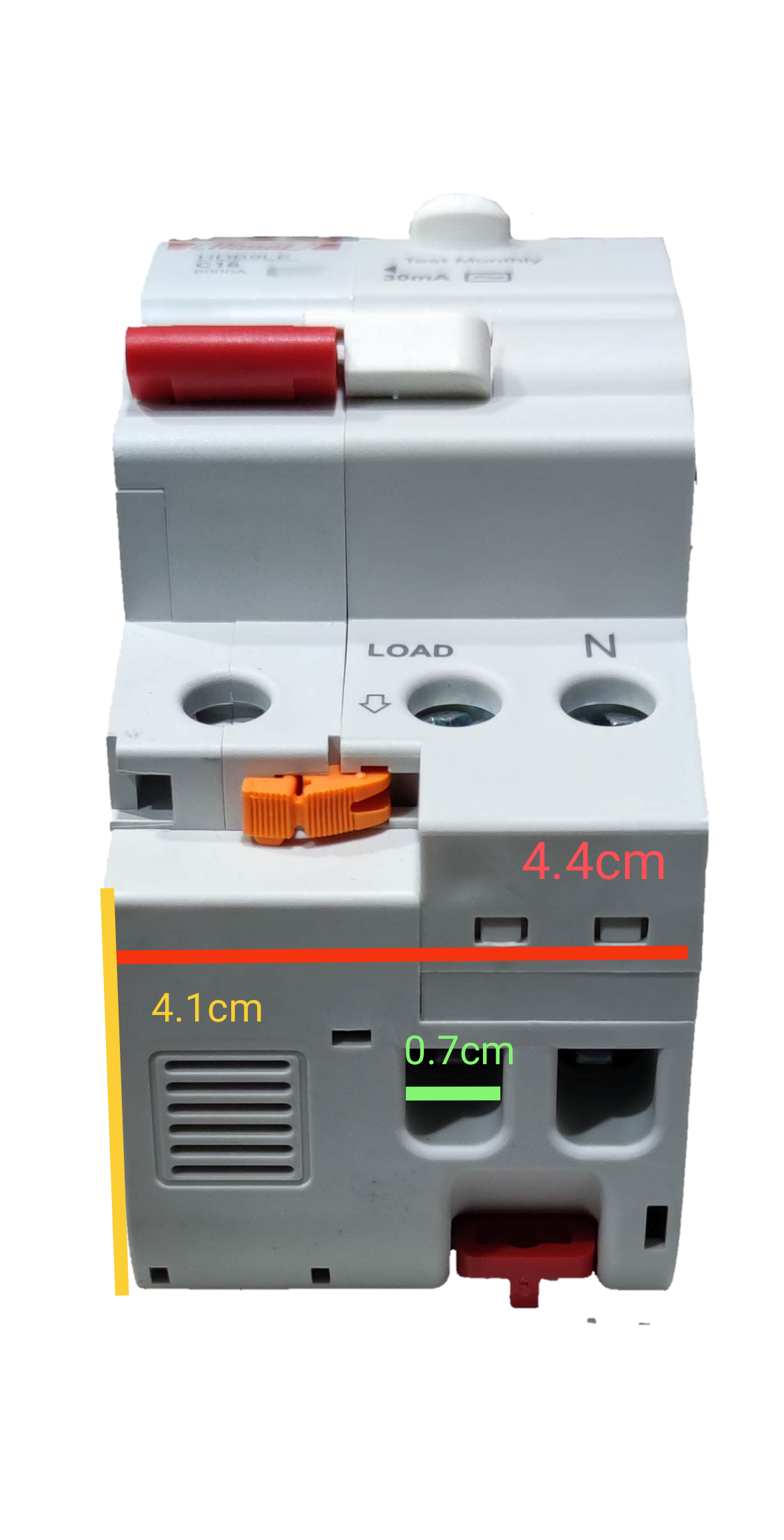 Himel 32A 6 KAIC 30mA 1P+N 220V AC HDB9LEN32IC32S, RCBO Residual Circuit Breaker with OverLoad