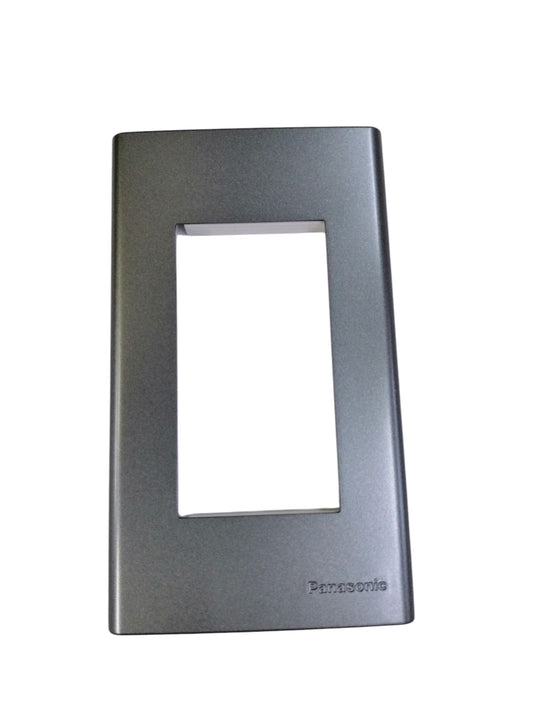 Panasonic Wide Series 3Gang Plate Cover Metallic Gray WEG6803MH-1