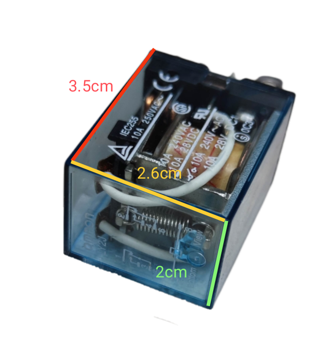 LY2 110V AC Switch Relay 8 Pin