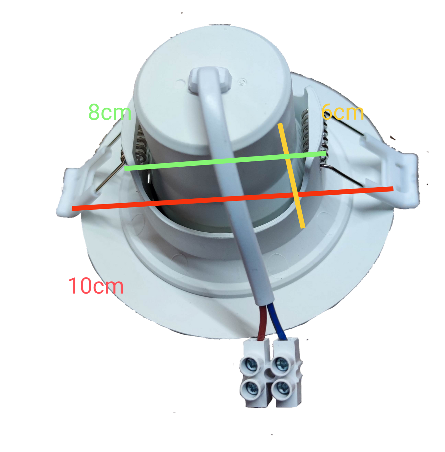 Omni 8W LED Movable Downlight 220V Cool White 4000K, 8W Mini Recessed Movable Downlight 600 Lumens