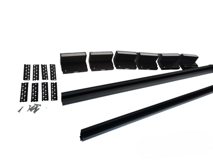 ILLUMIQ TERRA LED Magnetic Track Light 2 Meters 50mm with 6pcs 6W LED Foldable Flood Warm White 3000K 220V Series 20