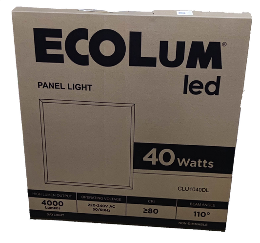 ECOLUM LED Panel Light 600 x 600 mm 40W 220V 6500K Daylight