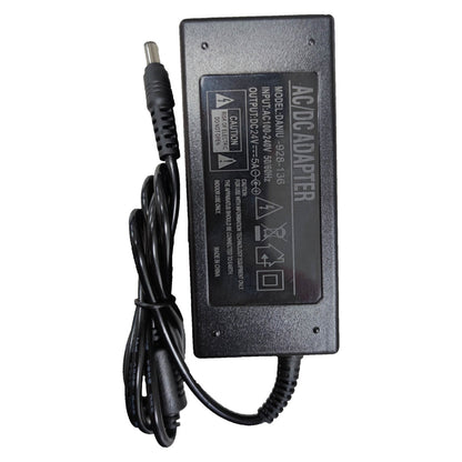 Grippes 24V DC 5A Power Adaptor 220V AC with 5.5mm Crown Plug AC/DC Switching Power Supply