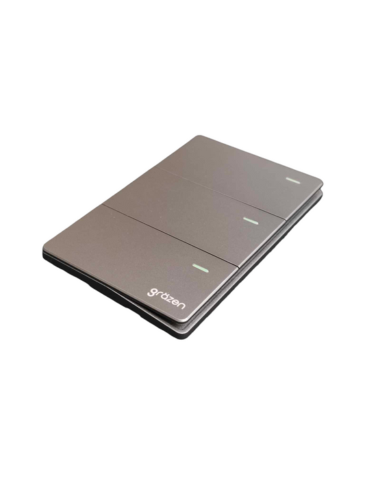 Grazen 3 Gang 3 Way Switch with Plate Cover 16A 220V GW-006