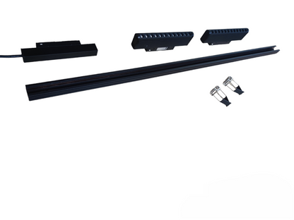 ILLUMIQ TERRA Magnetic Track Light 1 Meter 26mm 2pc 12W LED Rotary Grille Track Light 220V Daylight 6500K