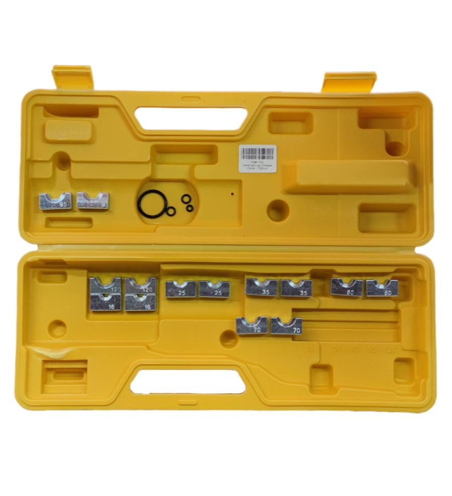 Grippes Crimper Pliers for Terminal Lugs 10mm - 120mm ( YQK-120), Hydraulic Crimping Tool for Terminal Lugs